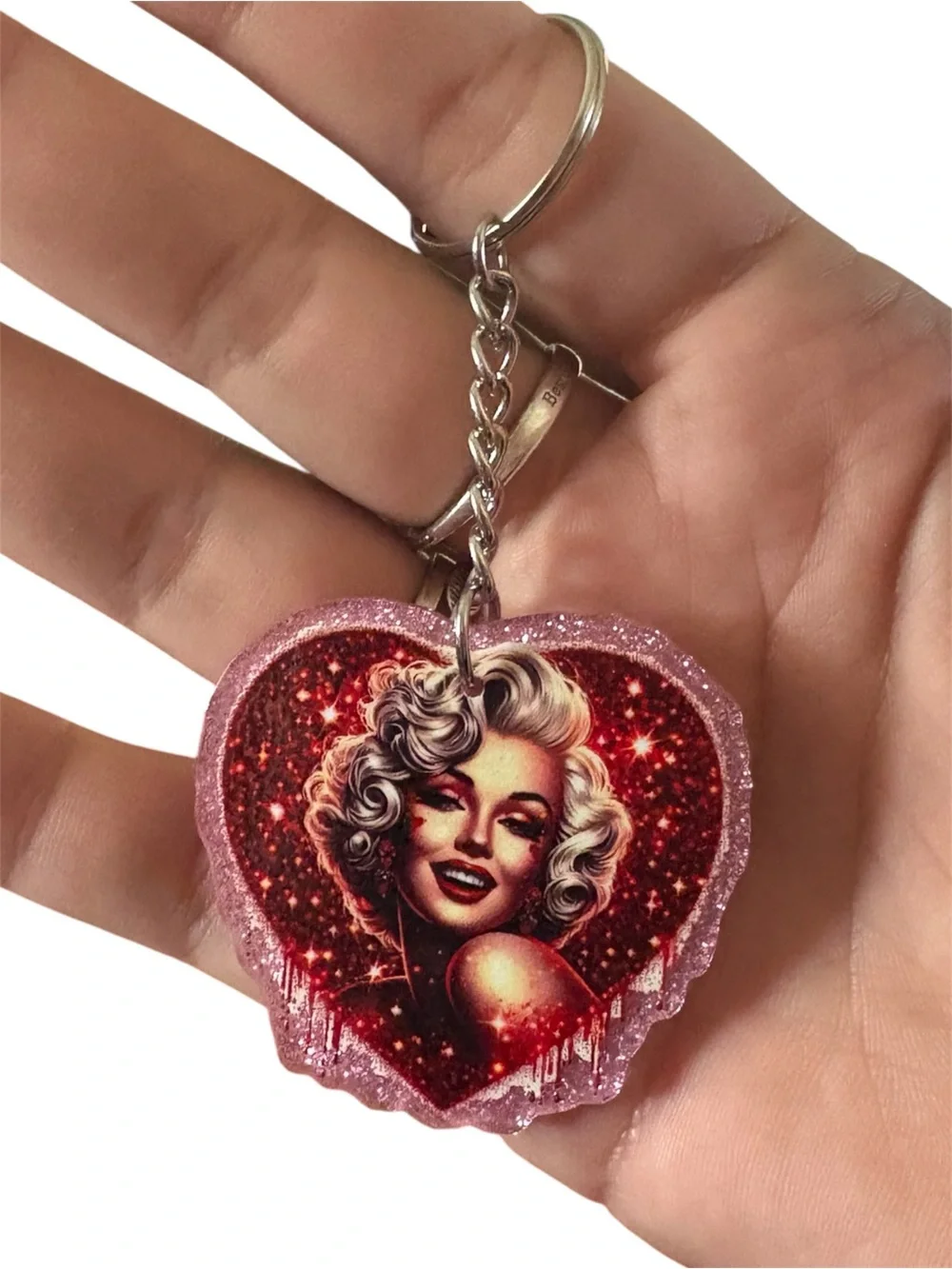 Glitter Keychains